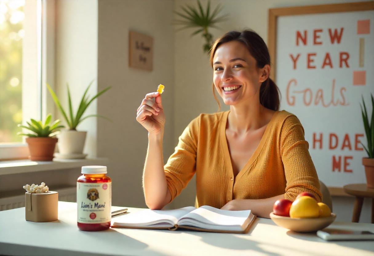 New Year, New You: How Lion’s Mane Gummies Support Your Wellness Goals